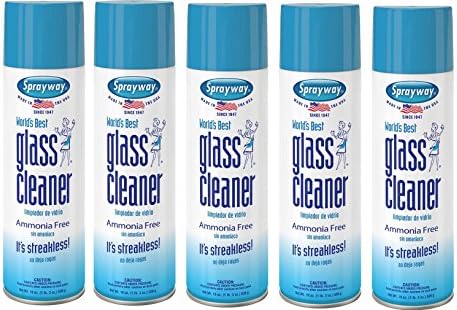 Sprayway, Sprayway Glass Cleaner, 19 oz Cans, Pack of 5