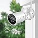 Wireless WiFi IP Security Camera, Jennov HD Wireless WiFi 1080P PTZ Security Camera Pan Tilt Zoom Outdoor Waterproof Bullet Home Surveillance Night Vision Pre-Installed 16G Card with 4X Zoom Lens