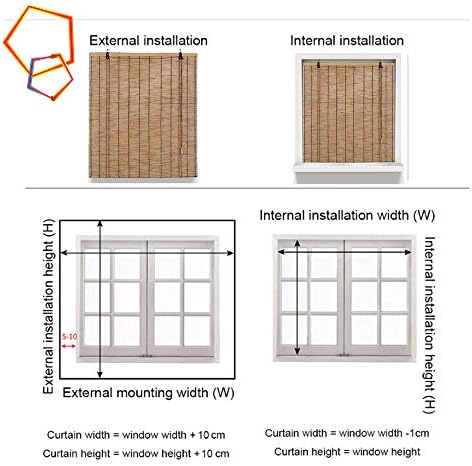 竹すだれカーテン 日除け ロールアップ バンブ ロールスクリーン 室内用 バルコニー 間仕切り 装飾 サイズ オーダーメイド B062xydt 1 274円 人気海外一番 100 品質保証 全品送料無料 即日出荷 Sale開催中