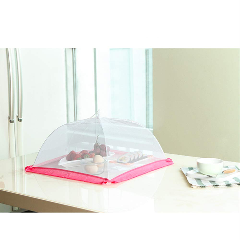 Veahom 4 Packs 17 inch Mesh Food Covers Tent Protectors for Parties, Picnics, BBQs, Reusable and Collapsible Pop Up Food Cover, Ideal for Indoor and Outdoor Use