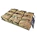 Loglife Tactical Magazine Pouch Holds Holster Triple M4/M16 Open Top Mag Pouch 1000d with Bungee System (CP)