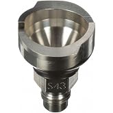 3M PPS 2.0 Adapter, 26139, Type S43, 1/4 Male, 19 Thread BSP | 1 Pack; Connects Numerous Paint Gun Brands to PPS 2.0 Paint Spray System