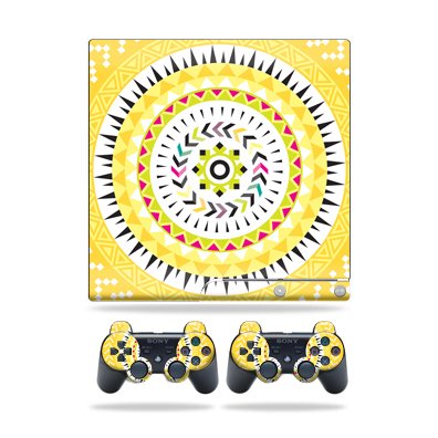 MightySkins Skin Compatible with Sony Playstation 3 Slim Console wrap Sticker S…