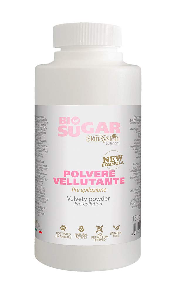 Skin System Pre Epilation Powder, Biosugar, 189 g