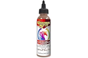 Unicorn SPiT 5770014 Gel Stain & Glaze, Squirrel, 4 Ounce Bottle, 4 Fl Oz (Pack of 1), Brown