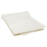 Amazon Basics Clear Thermal Laminating Plastic Paper Laminator Sheets - 11.5 x 9.0-Inch, 100-Pack, 3 mil