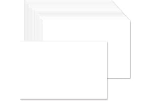 4 x 6 White Cards Blank (Set of 100) - Thick, Heavy Card Stock for Post Cards, Photo Paper Invitations, Greeting, Note, Thank