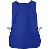 RRBXIA Smock Apron Cobbler Apron with Side Ties and 2 Deep Pockets Unisex Apron for work kitchen