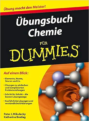 Ubungsbuch Chemie Fur Dummies Amazon De Mikulecky Peter Blasche Tina Bucher