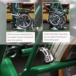 DJCRAWLER Easy Stopping Block for Brompton A Line