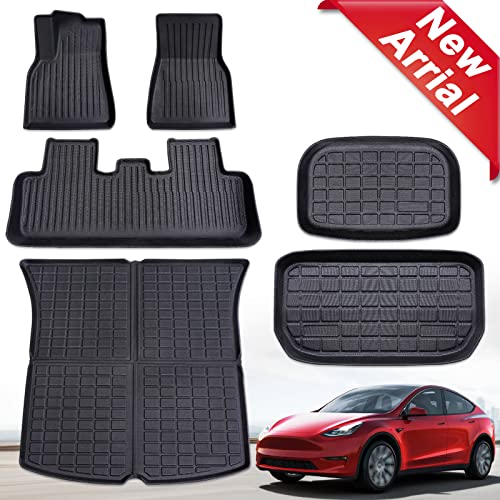 TAPTES Tesla Model Y Floor Mats 2023 2022 2021,for Tesla Model Y Floor