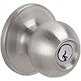 Dexter by Schlage J54CNA630 Corona Keyed Entry Knob, Satin Stainless Steel