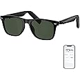 GetD Bluetooth Sunglasses for Men/Women, AI Translator Powered by GPT, 11H Battery, Polarized UV Protection, Smart Eyewear