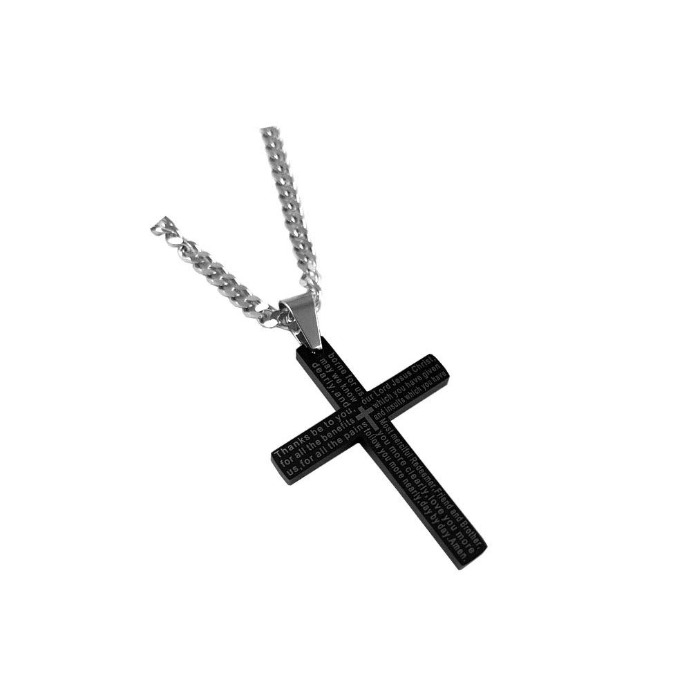 Rapid Spirit The Prayer of St Richard Black English Prayer Cross