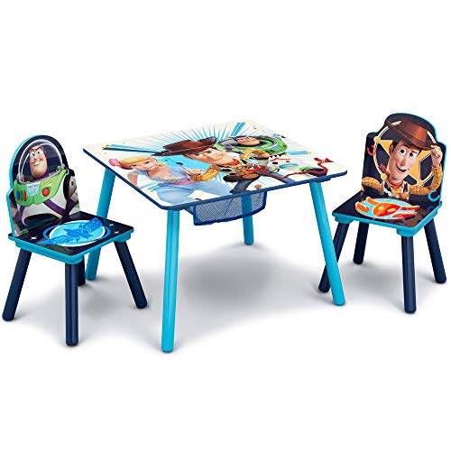 childrens table & chairs with storage
