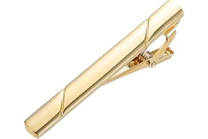 Erioctry Mens Stainless Steel Tie Clips Minimalist Necktie Tie Bar Clasp Clip Clamp Pins Best Gift For Men Business Party Wedding Best Gift and Daily Life