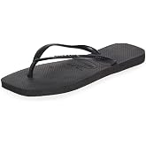 Havaianas Women's Slim Square Solid Flip Flops