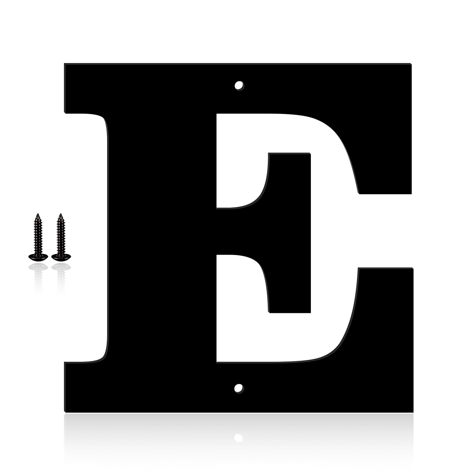 6 Inch Metal House Numbers, House Address Letters