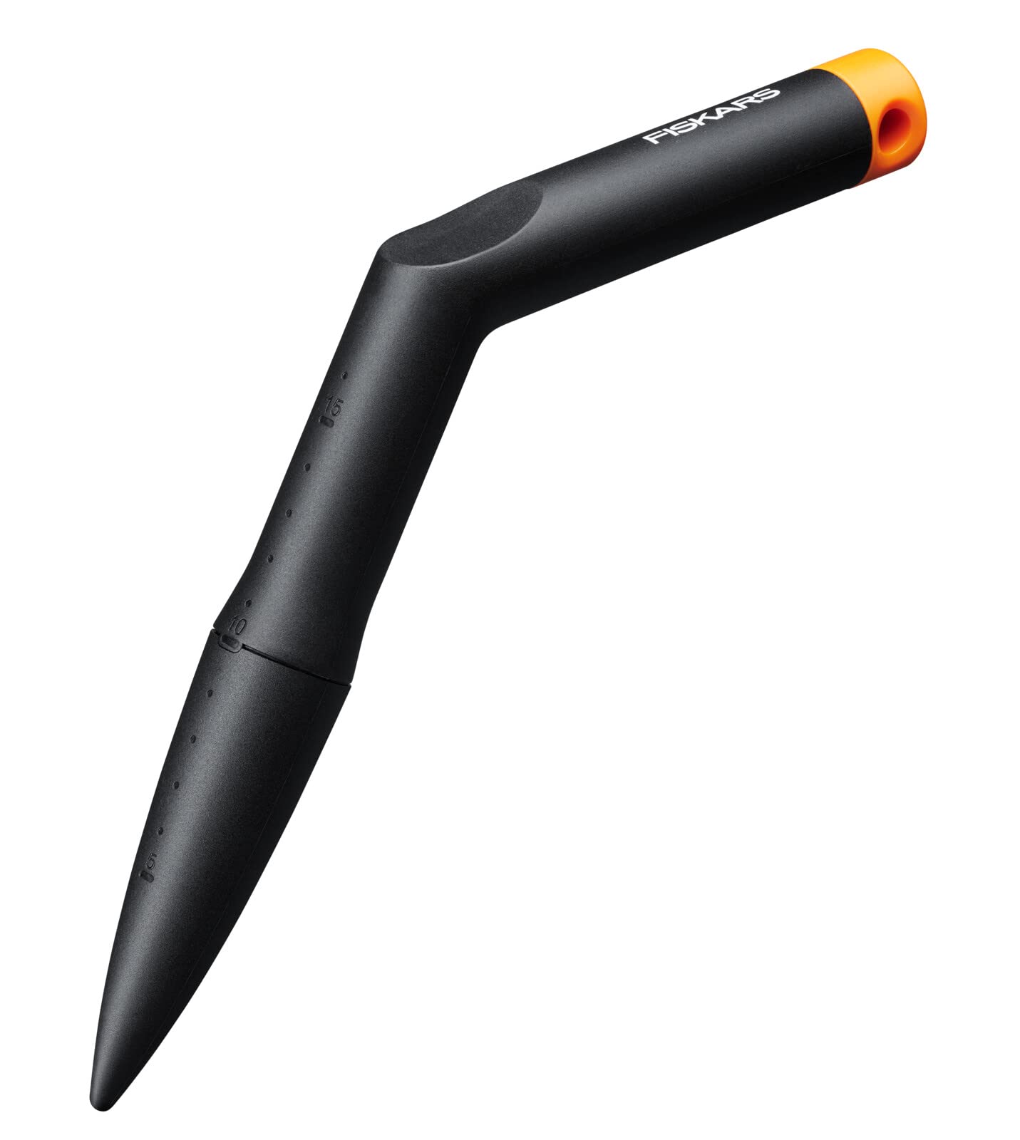 Fiskars Planting Stick, Solid, Length: 26 cm, Glass-fibre reinforced Plastic, Black/Orange, 1057080