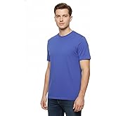 Men’s Cotton Crew Neck T-Shirts | Essential Comfy Fit Plain T-Shirt for Men | Royal Blue Color| Size X-Large