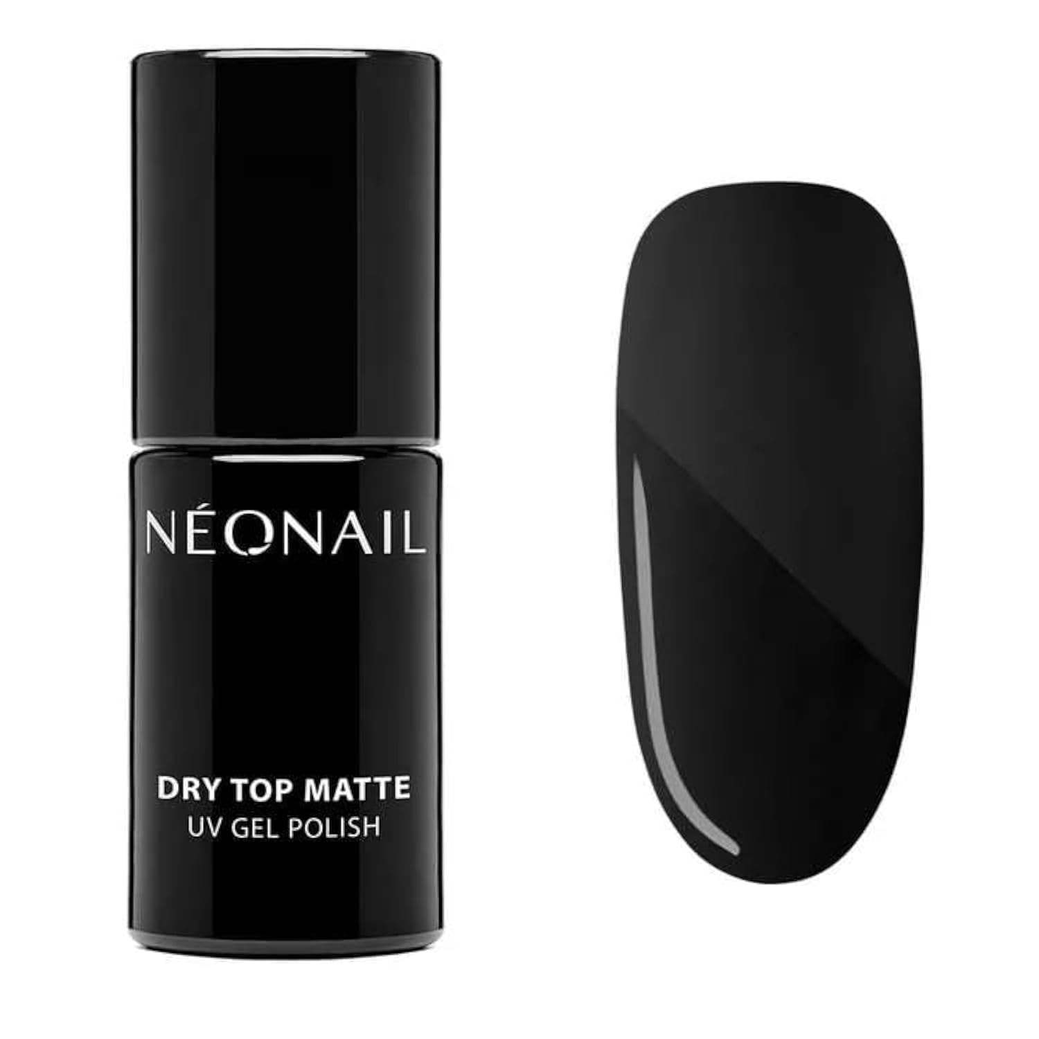 NÉONAIL Gel Nail Polish Top Coat - Dry Top Matte - Long Lasting Nail Art Manicure - LED UV Nail Lamp Gel - 7,2ml