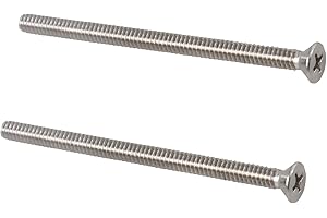 SDRZJX 2PCS Stainless Steel Escutcheon Trim Screws Compatible with Delta Bathtub Shower Trim Cover Plates Replace#: RP196