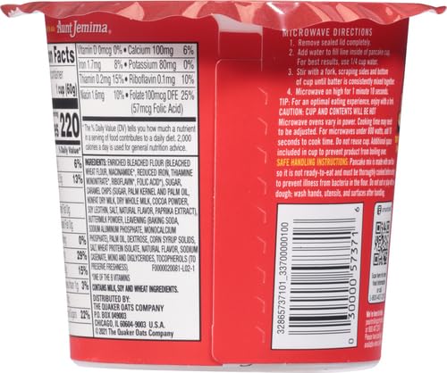 PEARL MILLING COMPANY, PANCAKE MIX BUTTERMILK & MAPLE FLAVOR PANCAKE ON THE GO, 2.11 OUNCE