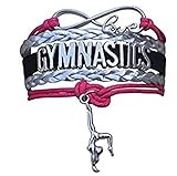 Infinity Collection Gymnastics Bracelet- Girls Gymnastics Bracelet- Gymnastics Jewelry for Gymnast, Gymnastic Coaches & Teams
