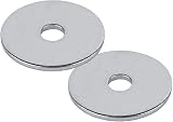 TERF M5 x 20mm Zinc Plated Steel Penny Washers Fender Mudguard Large Diameter