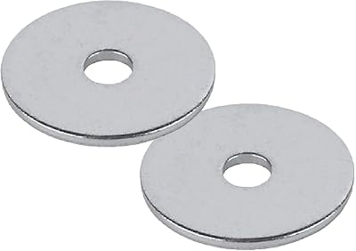 TERF 20 Pcs Zinc Plated M12 Penny Washer 12mm Hole 40mm OD Mudguard Fender