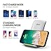 Seneo Wireless Charger, Qi Certified 7.5W Fast Wireless Charging Stand Compatible with iPhone X/ 8/8 Plus, 10W Fast Wireless Charger Stand for Galaxy Note 9/8/5 S9/S9+/S8/S8+(No AC Adapter)