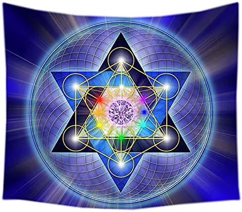 Connoworld Mandala Chakra Meditation Yoga Blanket Indian Tapestry Wall Hanging Home Decor