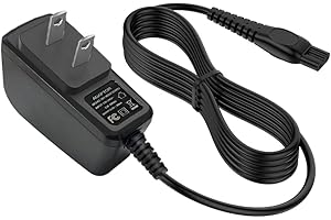 LIANSUM 15V Charger Cord for Philips Norelco HQ8505, Compatible with Norelco Series 9000 7000 5000 3000 2000, mg7750, Aquatec,Arcitec Multigroom Beard Trimmer Power Cord, Electric Shaver Razor Adapter