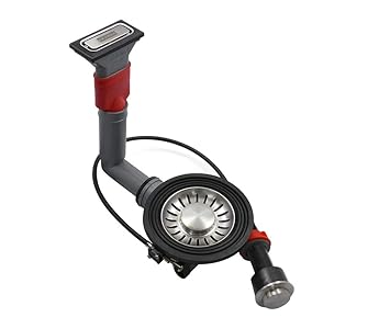 FRANKE Ab- u. Überlaufgarnitur 112.0458.980 für HYDROS mit Druckknopf/Ersatzteil Spüle/Ablaufgarnitur