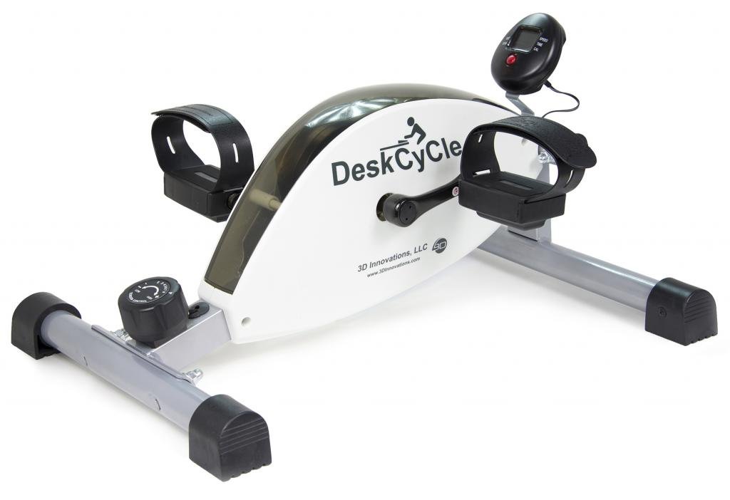DeskCycle Ejercitador de pedales para mantener bajo el escritorio Resistencia mágnetica Color