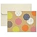 Hallmark Blank Cards (Stripes, Dots, Flowers, 40 Cards with Envelopes), Model Number: 5WDN2067