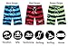 Men's Swim Trunks Quick Dry Stripe Board Shorts Swimwear Beach Shorts with Pockets