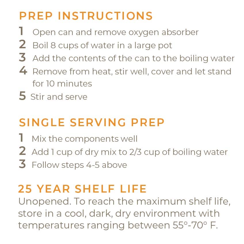 Nutristore FreezeDried Southwestern Style Pork and Rice Emergency