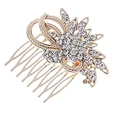 Remedios Vintage Crystal Bridal Hair Comb Wedding Hair Accessory