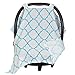 Maddie Moo Muslin Carseat Canopy - Car Seat Canopy for Popular Baby Carseat Models. Covers All Popular Car Seats. Breathable Muslin Fabric.