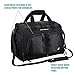 Ultimate Gym Bag 2.0: The Durable Crowdsource Designed Duffel Bag with 10 Optimal Compartments Including Water Resistant Pouch (Black, Small (15