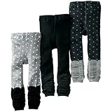 Kubeer 3pc 1-6T Baby Pants Child Boys Girl Tights Polka Dot Leg Warmer Trousers