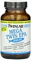 Twinlab Mega Twin EPA Fish Oil, 1200 mg, 60 Softgels (Pack of 3)