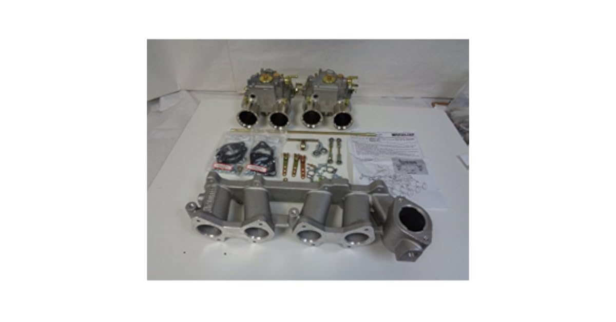 Colector De Admisión Dual DCOE Para Toyota 22R - Aluminio De Alto Rendimiento - Marca Cannon