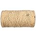 KING DO WAY Natural Jute Twine Best Arts Crafts Twine Industrial Packing Materials Heavy Duty Durable Natural Twine 300 Feet for Gardening Applications Natural
