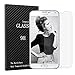 S5 Screen Protector - BADALink Samsung Galaxy S5 Tempered Glass Screen Protector 9H Hardness ULTRA THIN Anti Fingerprint Bubble free 0.3mm Arc Edge Design