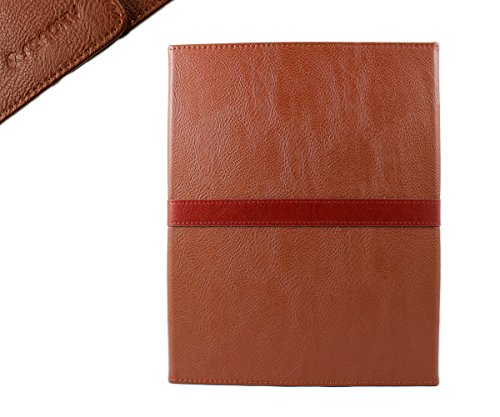 SANOXY Folio Buckle Belt Style PU Leather Case Cover Stand with Auto Sleep/Wake Feature for iPad 2/3/4 (Brown)