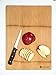 Extra Large Rolled Bamboo Cutting Board with Drip Groove 18x12