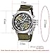 GOHUOS Men's Sport Military LED Digital Analog Big Dial Watches Dual Time Alarm Multifunction Chronograph Military Wrist Watch-Army Green