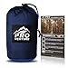 Double Camping Hammock - 10.5 x 6.5 FT (9ft Tree Straps, 2 Carabiners) - 2 Person, Portable, Lightweight Parachute Nylon 210T Hammocks - for Backpacking, Travel, Hiking, Patio (Double)